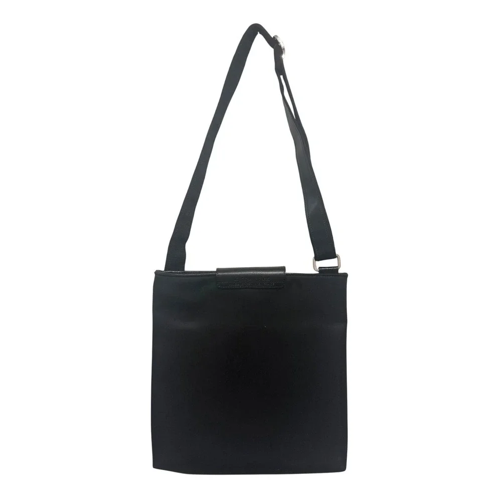 Vintage Longchamp Le Pliage "Déposé" Crossbody / Shoulder Bag Black Nylon France - Picture 4 of 13